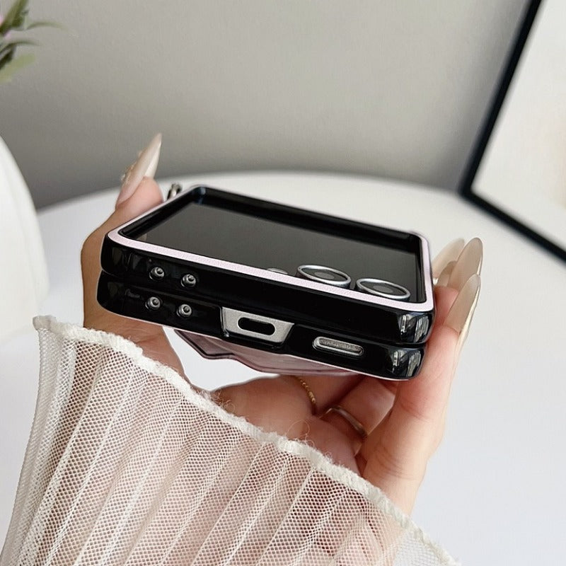 Simple Magnetic Phone Case For Samsung Z Flip 7 6 5 4 3
