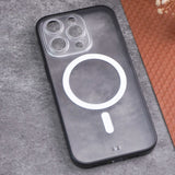 Transparent Magnetic Phone Case For iPhone