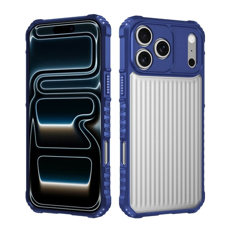 Vertical Striped Protective Phone Case For iPhone