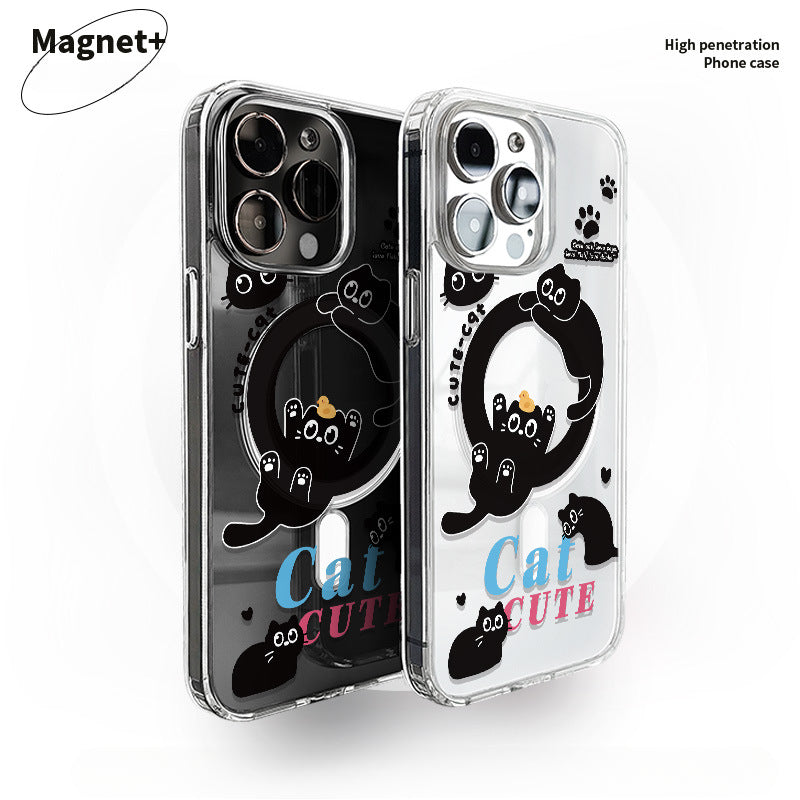 Cat Magnetic Phone Case For iPhone