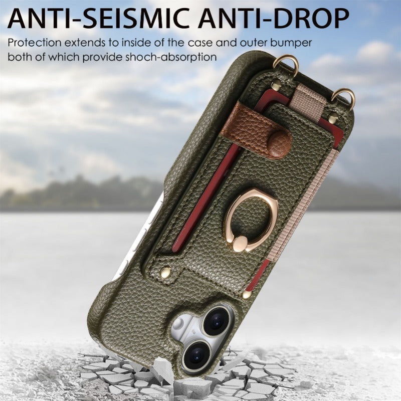 Magnetic Anti-fall Mobile Phone Case For iPhone