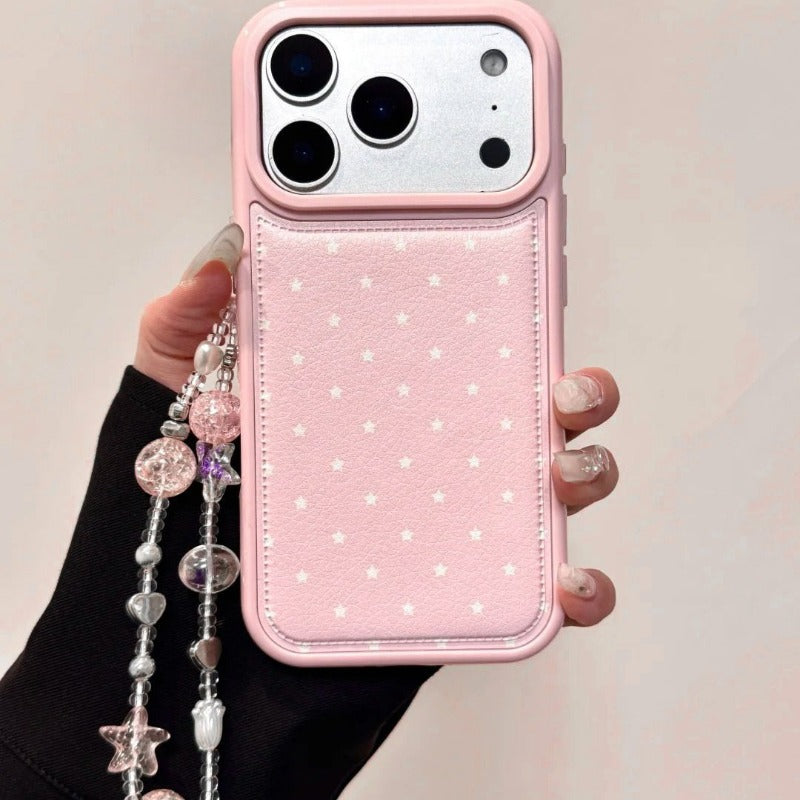 Star-shaped Chain Phone Case For iPhone