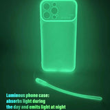 Night Light Luminous Clear Phone Case For iPhone