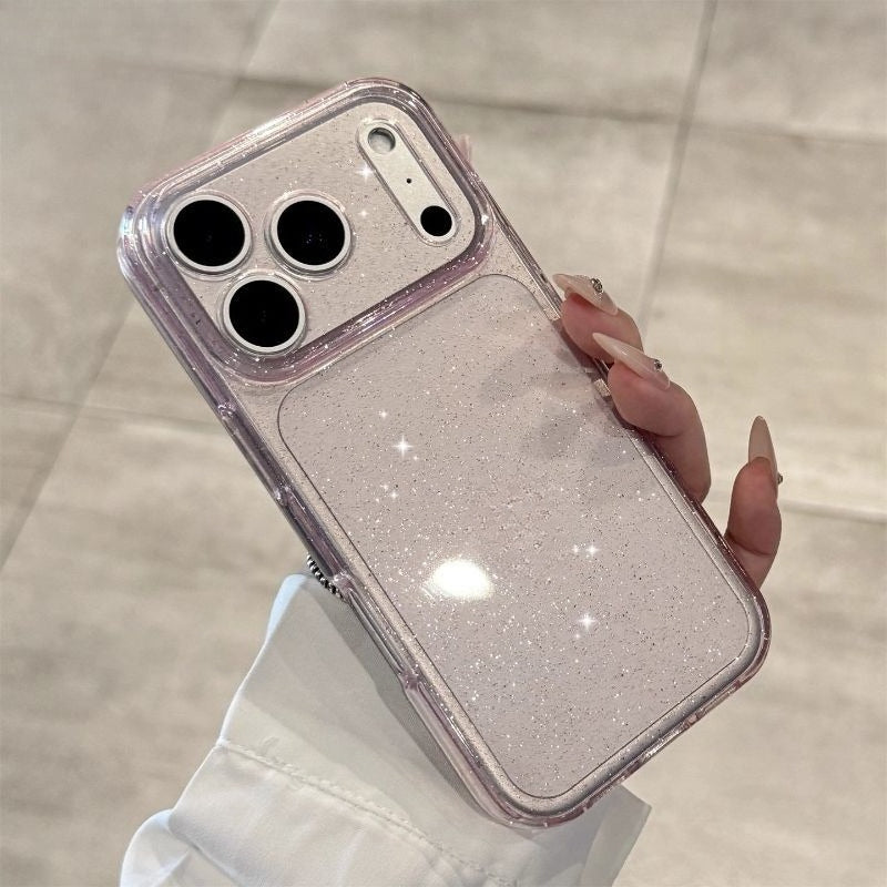 Transparent Glitter Phone Case For iPhone