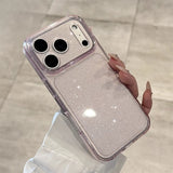 Transparent Glitter Phone Case For iPhone