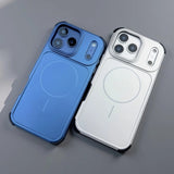 Shockproof Armor Matte Magnetic Case For iPhone