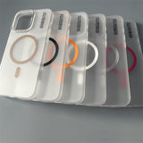 Transparent Hard Magnetic Phone Case For iPhone