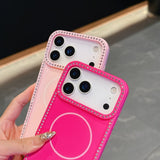 Edge-drilled Thin-ring Magnetic Phone Case For iPhone