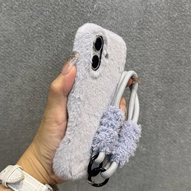 Plush Anti-fall Mobile Phone Case For iPhone