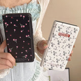 Floral Flip Phone Case For Samsung