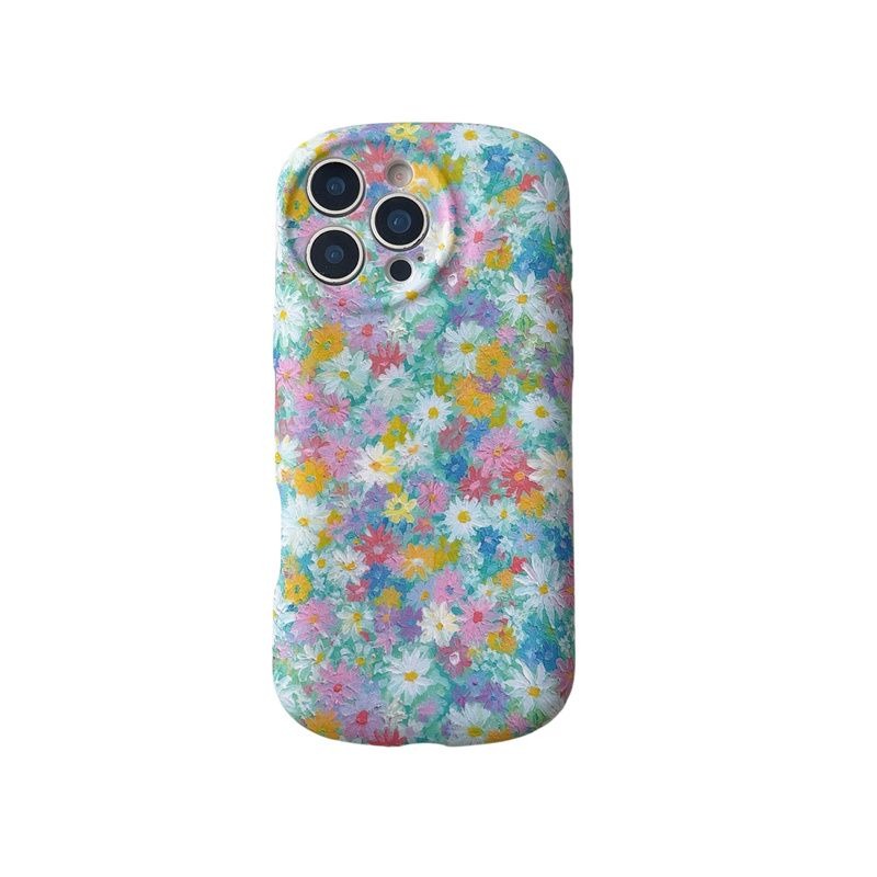 Colorful Flower Phone Case For iPhone