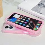 2 in 1 Anti-fall Magnetic Mobile Phone Case For iPhone