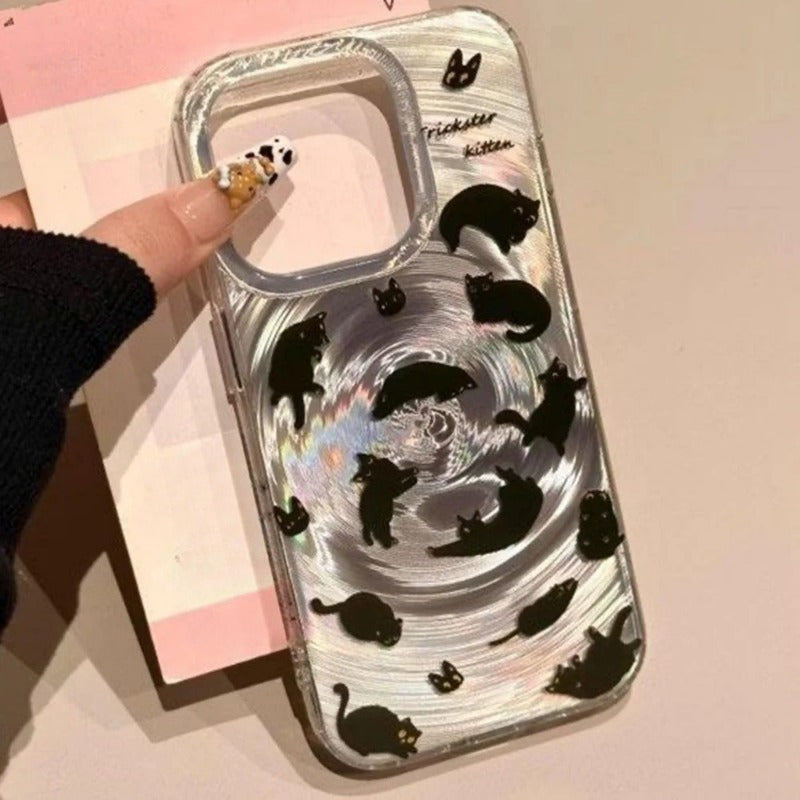 Water Ripple Silicone Phone Case For iPhone