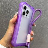 Transparent Frosted Drop-proof Phone Case For iPhone