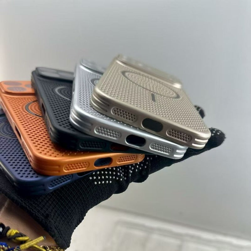 Breathable and Heat-dissipating Magnetic Phone Case For iPhone – Plumun