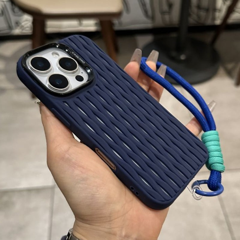 Hollow Heat Dissipation Grid Phone Case For iPhone