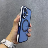 Magnetic Transparent Acrylic Phone Case For iPhone