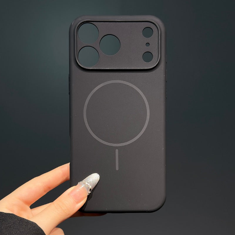 Liquid Silicone Magnetic Phone Case For iPhone