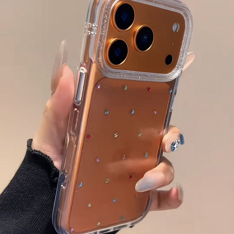 Diamond Transparent Phone Case For iPhone
