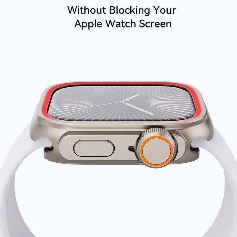 Metal Shell PC Back Cover For Apple Watch 49mm 46mm 45mm 44mm