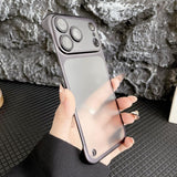 Frosted Frameless Phone Case For iPhone