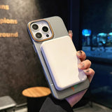 Corrugated 360 °rotating Magnetic Bracket Phone Case For iPhone