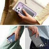Simple Magnetic Full-coverage Shockproof Phone Case For iPhone
