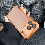 Frosted Frameless Phone Case For iPhone