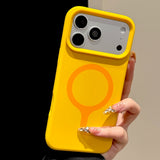 Liquid Silicone Magnetic Phone Case For iPhone