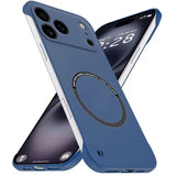 Matte Anti-Scratch Hard Magnetic Frameless Phone Case For iPhone