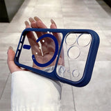 Transparent Magnetic Case For iPhone