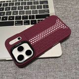 Hollow-out Heat Dissipation Phone Case For iPhone