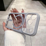 Transparent Magnetic Case For iPhone