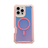 Electroplating Magnetic Phone Case For iPhone