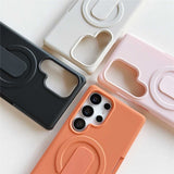 Frosted Phone Case with SIM Card Slot For Samsung