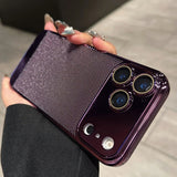 Plating Heat Dissipation Cooling Hollow Case For iPhone