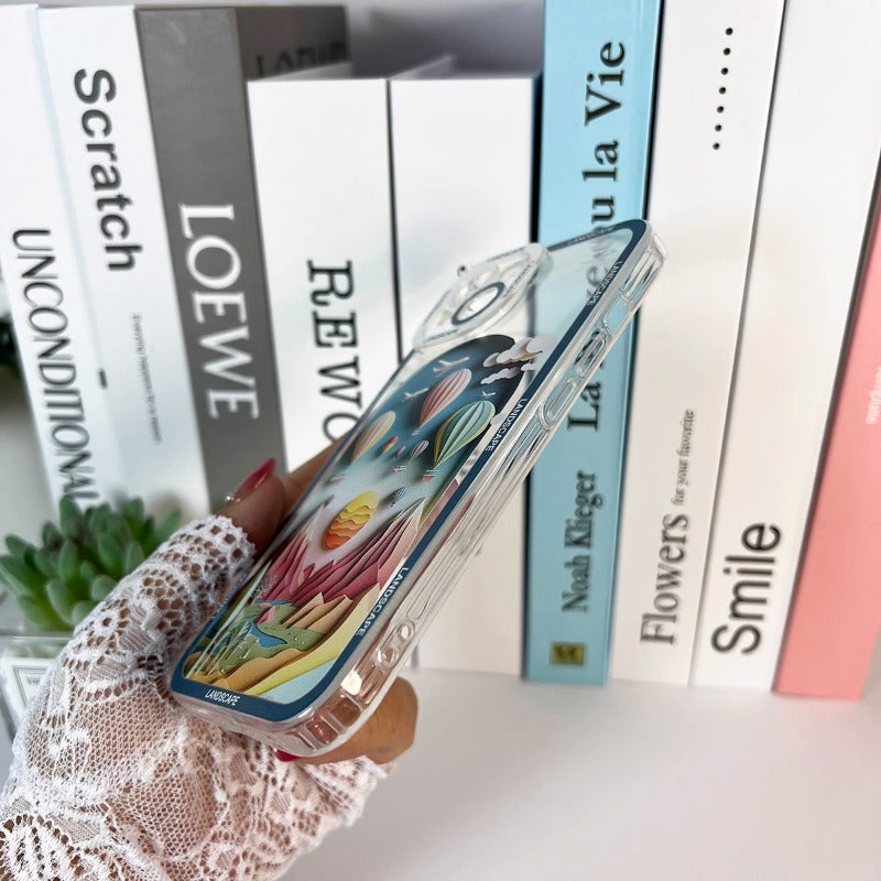Landscape Anti-fall Phone Case For iPhone