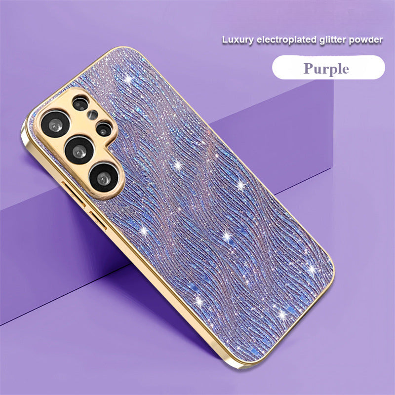 Electroplating Glitter Phone Case For Samsung