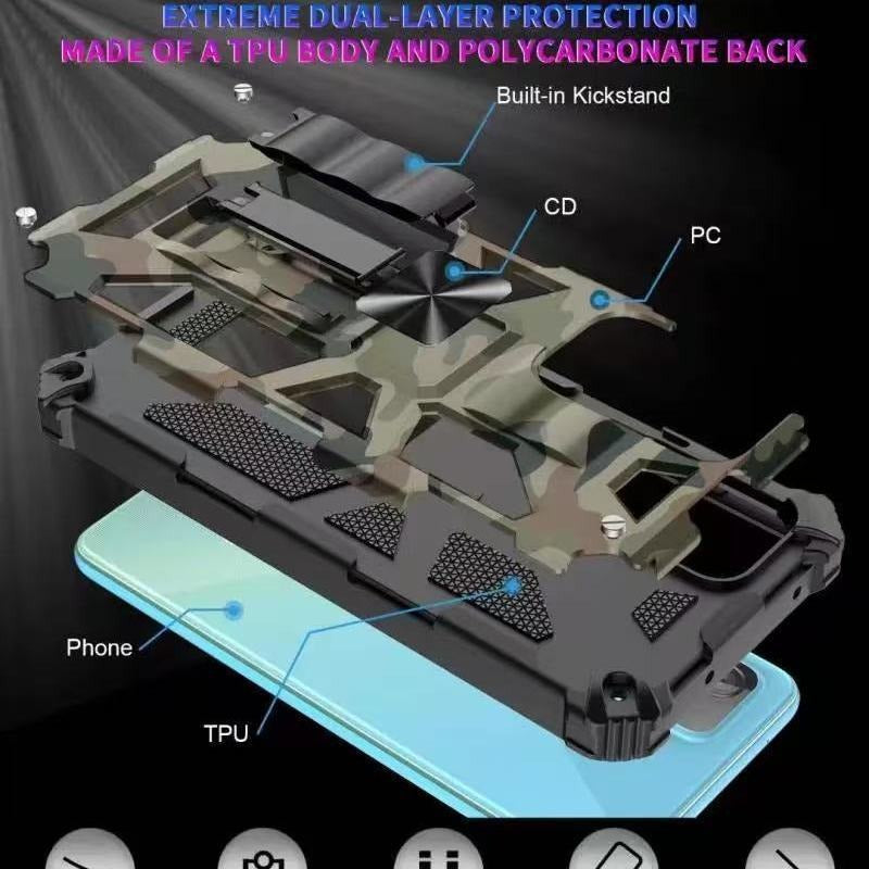 Camouflage Anti-drop and Anti-slip Phone Case For Samsung