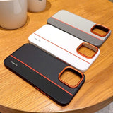 Metal Lens Ring Phone Case For iPhone