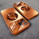Bumper Matte Magnetic Wireless Charging Case for iPhone