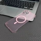 Ultra-thin Magnetic Frameless Phone Case For iPhone