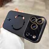 Big Window Flowing Light Magnetic Case For iPhone