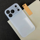 Solid Color Soft Silicone Frosted Phone Case For iPhone