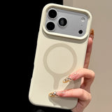 Liquid Silicone Magnetic Phone Case For iPhone