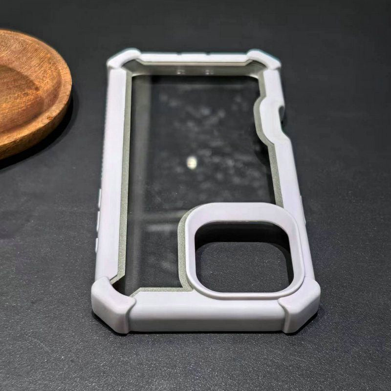 Thickened Double-layer Anti-fall Transparent Phone Case For iPhone