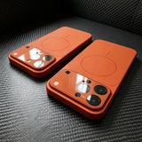 Acrylic Nano Matte Magnetic Wireless Charge Case For iPhone