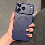 Ultra thin Simple Magnetic Phone Case For iPhone