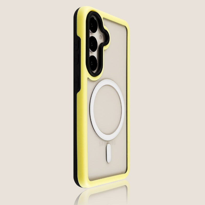 Transparent Acrylic Magnetic Phone Case For Samsung