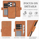 2 in 1  Wallet Magnetic Case For iPhone